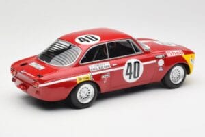 Alfa Romeo GTA 1300 Junior #40 F. Picchi / J-C. Chasseuil Division 1 Winners 12 Hours of Paul Ricard 1971 Minichamps 1:18 155 — afbeelding 2 van 6
