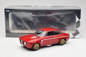 Alfa Romeo GTA 1300 Junior Rood Minichamps 1:18 155120020 Metaal — afbeelding 6 van 6