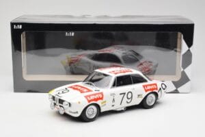 Alfa Romeo GTA 1300 #79 H. Rubens / C. Van Ryn 24 Hours of Spa 1971 Minichamps 1:18 155711279 Metaal — afbeelding 6 van 6