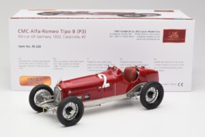 Alfa Romeo P3 #2 R. Caracciola German GP Winner 1932 CMC 1:18 M-220 Metaal — afbeelding 6 van 6