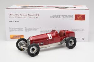 Alfa Romeo P3 #6 R. Caracciola Monza GP Winner 1932 CMC 1:18 M-221 Metaal — afbeelding 6 van 6