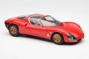 Alfa Romeo 33 Stradale Rood AUTOart 1:18 70191 Metaal — afbeelding 6 van 8