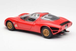 Alfa Romeo 33 Stradale Rood AUTOart 1:18 70191 Metaal — afbeelding 7 van 8