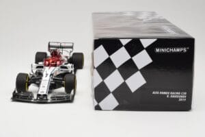 Alfa Romeo Racing C38 #7 K. Raikkonen F1 2019 Minichamps 1:18 110190007 Metaal — afbeelding 6 van 6