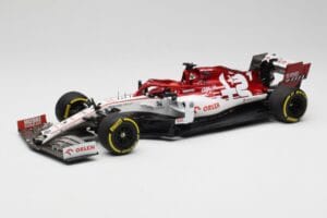 Alfa Romeo Racing C39 #7 K. Raikkonen Austrian GP 2020 Minichamps 1:18 110200107 Metaal