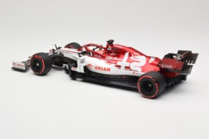 Alfa Romeo Racing C39 #7 K. Raikkonen Styrian GP 2020 Minichamps 1:18 110200207 Metaal — afbeelding 5 van 6