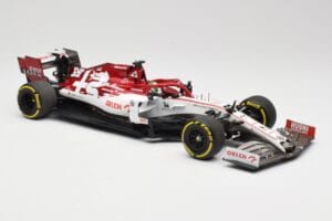 Alfa Romeo Racing C39 #99 A. Giovinazzi Austrian GP 2020 Minichamps 1:18 110200199 Metaal — afbeelding 4 van 6