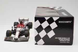 Alfa Romeo Racing C39 #99 A. Giovinazzi Austrian GP 2020 Minichamps 1:18 110200199 Metaal — afbeelding 6 van 6