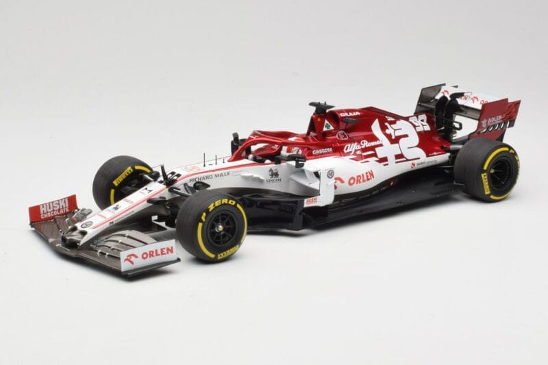 Alfa Romeo Racing C39 #99 A. Giovinazzi Austrian GP 2020 Minichamps 1:18 110200199 Metaal