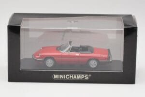 Alfa Romeo Spider 2000 Alfa Rood Minichamps 1:43 436120760 Metaal — afbeelding 4 van 4