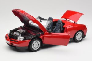 Alfa Romeo Spider 916 Alfa Rood Maisto 1:18 50278 Metaal — afbeelding 2 van 8