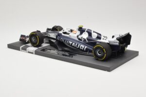 AlphaTauri AT03 #22 Y. Tsunoda Bahrain GP 2022 Minichamps 1:18 117220122 Metaal — afbeelding 5 van 6