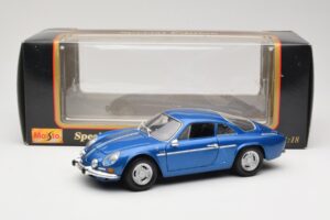 Alpine A110 1600S Blauw Maisto 1:18 31850 Metaal — afbeelding 8 van 8