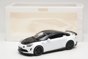Alpine A110 R Pearl White Norev 1:18 185433 Metaal — afbeelding 6 van 6