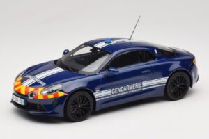 Alpine A110 S Gendarmerie Norev 1:18 185420 Metaal