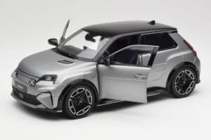 Alpine A290 GT Matt Tornade Grijs & Zwart Norev 1:18 185451 Metaal — afbeelding 2 van 8