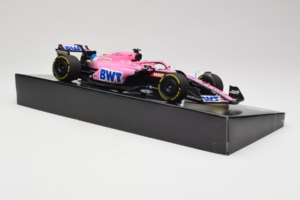 Alpine A522 BWT #14 F. Alonso BWT Alpine F1 Team Bahrain Grand Prix 2022 Minichamps 1:18 147220114 Hars — afbeelding 4 van 7