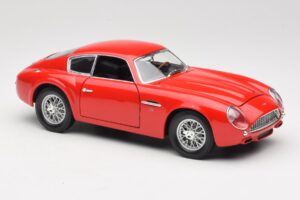 Aston Martin DB4 GT Zagato Rood Road Signature 1:18 92728 Metaal — afbeelding 6 van 8