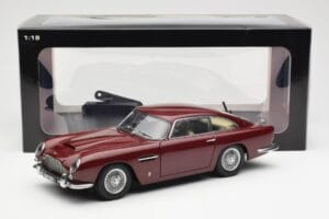 Aston Martin DB5 Dubonnet Rood AUTOart 1:18 70213 Metaal — afbeelding 8 van 8
