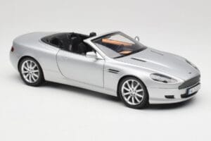 Aston Martin DB9 Volante Zilver Minichamps 1:18 150137334 Metaal — afbeelding 6 van 8