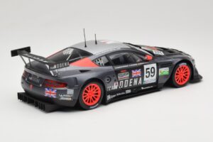 Aston Martin DBR9 GT1 #59 Team Modena A. Garcia / J. Menten / C. Fittipaldi 24 Hours of Le Mans 2006 Solido 1:18 80014 Metaal — afbeelding 3 van 8