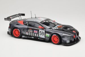 Aston Martin DBR9 GT1 #59 Team Modena A. Garcia / J. Menten / C. Fittipaldi 24 Hours of Le Mans 2006 Solido 1:18 80014 Metaal — afbeelding 6 van 8
