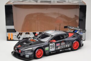 Aston Martin DBR9 GT1 #59 Team Modena A. Garcia / J. Menten / C. Fittipaldi 24 Hours of Le Mans 2006 Solido 1:18 80014 Metaal — afbeelding 8 van 8