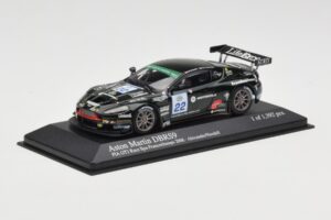 Aston Martin DBRS9 #22 Barwell Motorsport A. Needell FIA GT3 European Championship Spa 2006 Minichamps 1:43 400061322 Metaal — afbeelding 2 van 4