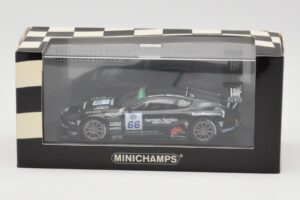 Aston Martin DBRS9 #66 Barwell Motorsport R. Johnson FIA GT3 European Championship Spa 2006 Minichamps 1:43 400061366 Metaal — afbeelding 4 van 4