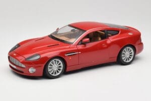 Aston Martin V12 Vanquish Rood Bburago 1:18 34063 Metaal
