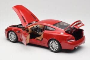 Aston Martin V12 Vanquish Rood Bburago 1:18 34063 Metaal — afbeelding 5 van 8