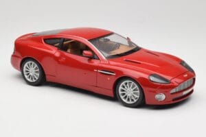 Aston Martin V12 Vanquish Rood Bburago 1:18 34063 Metaal — afbeelding 6 van 8