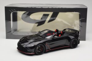 Aston Martin V12 Vantage Roadster Onyx Black GT Spirit 1:18 GT923 Hars — afbeelding 6 van 6