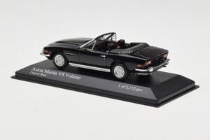 Aston Martin V8 Volante Zwart Minichamps 1:43 400137730 Metaal — afbeelding 3 van 4