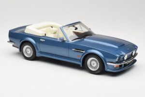 Aston Martin V8 Volante Blauw GT Spirit 1:18 GT128 Hars — afbeelding 4 van 6