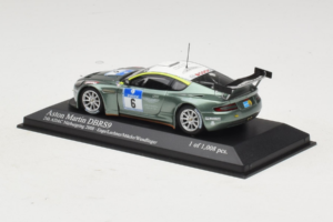Aston Martin DBRS9 #6 M. Engel / K. Lechner ADAC 24 Hours Nurburgring 2008 Minichamps 1:43 400081306 Metaal — afbeelding 3 van 4