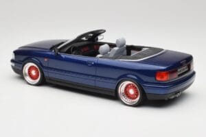 Audi 80 B4 Cabriolet Ming Blauw Metallic Custom Wheels Otto 1:18 OT806-C Hars — afbeelding 5 van 6