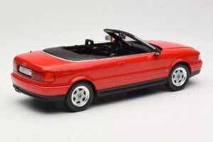 Audi 80 B3 Cabriolet Rood MCG 1:18 MCG18371 Metaal — afbeelding 2 van 6