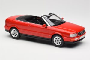 Audi 80 B3 Cabriolet Rood MCG 1:18 MCG18371 Metaal — afbeelding 4 van 6