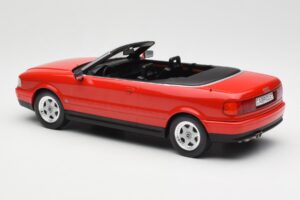 Audi 80 B3 Cabriolet Rood MCG 1:18 MCG18371 Metaal — afbeelding 5 van 6