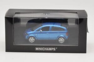 Audi A2 Light Blue Metallic Minichamps 1:43 AUDI007 Metaal — afbeelding 4 van 4