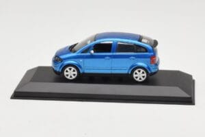 Audi A2 Light Blue Metallic Minichamps 1:43 AUDI007 Metaal
