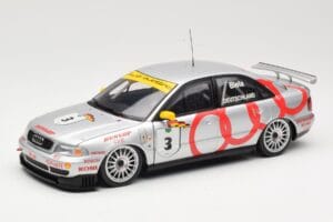 Audi A4 B5 #3 F. Biela DTM World Champion 1995 UT Models 1:18 39542 Metaal