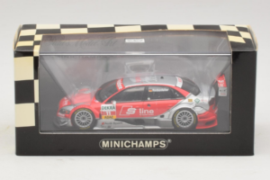 Audi A4 DTM #11 M. Rockenfeller Audi Sport Team Phoenix DTM 2007 Minichamps 1:43 400079611 Metaal — afbeelding 4 van 4