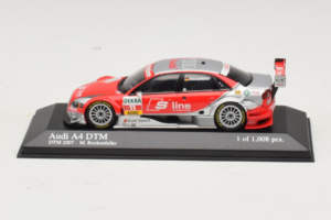 Audi A4 DTM #11 M. Rockenfeller Audi Sport Team Phoenix DTM 2007 Minichamps 1:43 400079611 Metaal