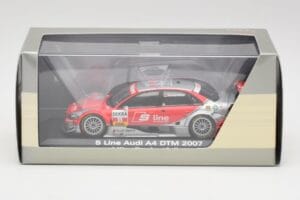 Audi A4 B7 #11 Team Abt M. Rockenfeller DTM 2007 Minichamps 1:43 5020700163 Metaal — afbeelding 4 van 4