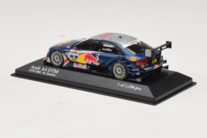 Audi A4 DTM #1 M. Ekstrom Audi Sport Team Abt Sportsline DTM Champion 2008 Minichamps 1:43 400081801 Metaal — afbeelding 3 van 4