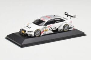Audi A4 B8 #9 T. Kristensen DTM 2008 Minichamps 1:43 400081809 Metaal — afbeelding 2 van 4