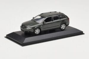 Audi A6 C5 Avant Donkergrijs Minichamps 1:43 AUDI006 Metaal — afbeelding 2 van 4