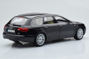 Audi A6 C6 Avant Zwart Norev 1:18 188304 Metaal — afbeelding 4 van 8